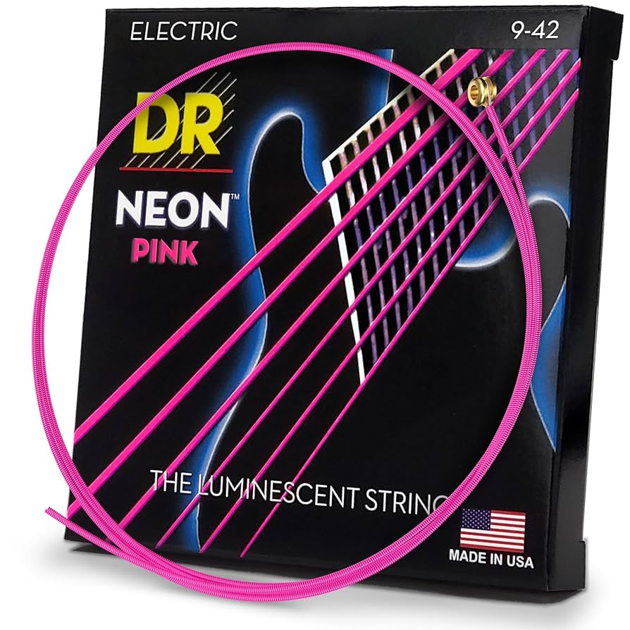 Amazon.com: DR Strings HI-DEF NEON Electric Guitar Strings